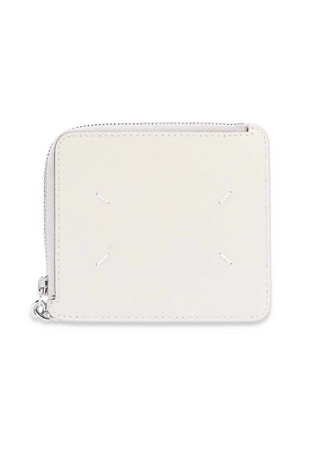Leather wallet with logo Maison Margiela